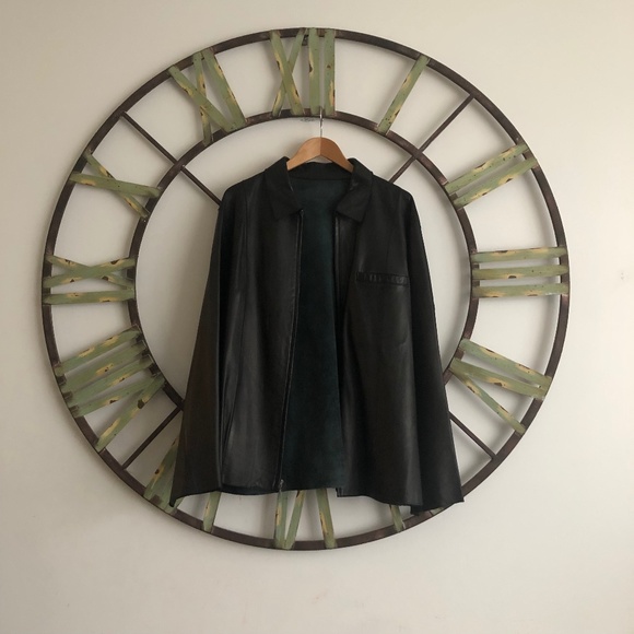 ♡ Greg Norman Men’s Leather Jacket - Picture 1 of 8